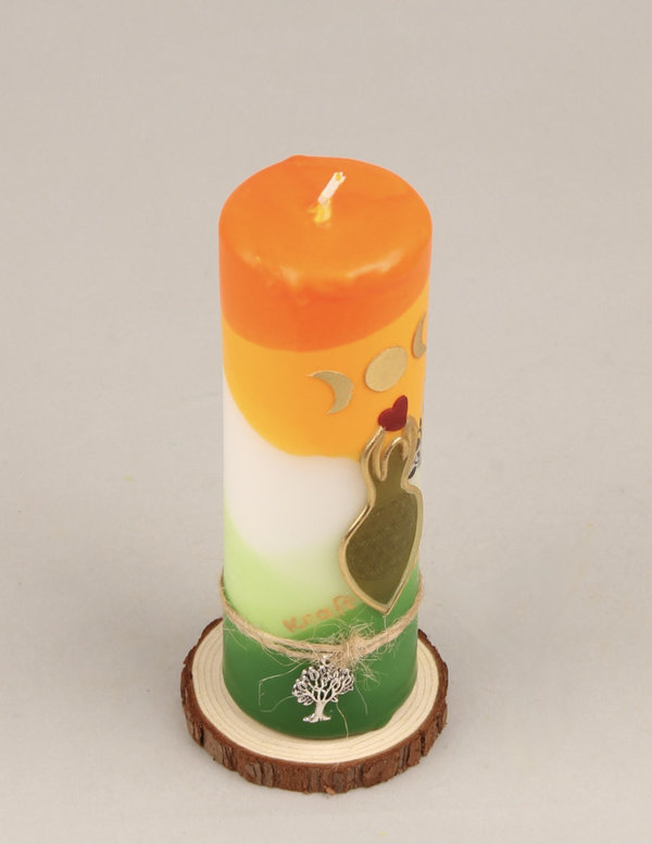 Dein Lebenslicht - dekorative Kerze zum Geburtstag- mit individueller Kerzenbeschriftung